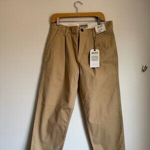 The Stronghold Khaki Relaxed/Tapered workwear cotton chino pants